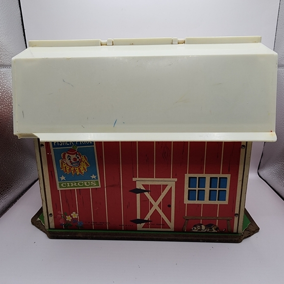 Vintage 1967 Fisher Price Family Play Farm Barn - Moooos - see condition - Picture 3 of 9
